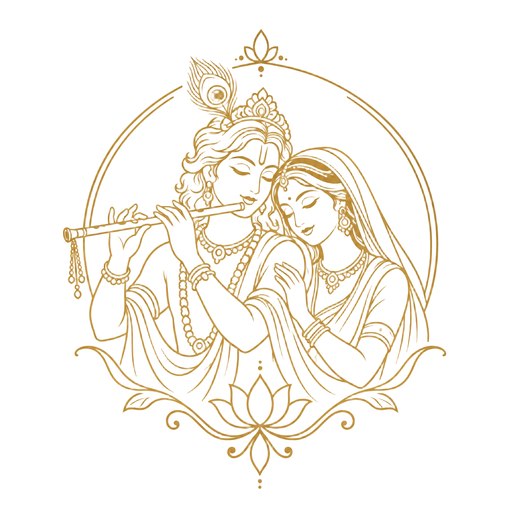Radha Krishna emblem